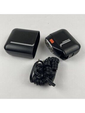 Philips Norelco Travel Shaver with Case Model HP-1620 Corded Black Vintage